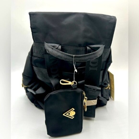 Valentino Orlandi Nylon Backpack w Matching Wristlet NWT